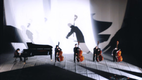'Layer of the Color' ∼ By the Piano and Four Contrabass (1997)
